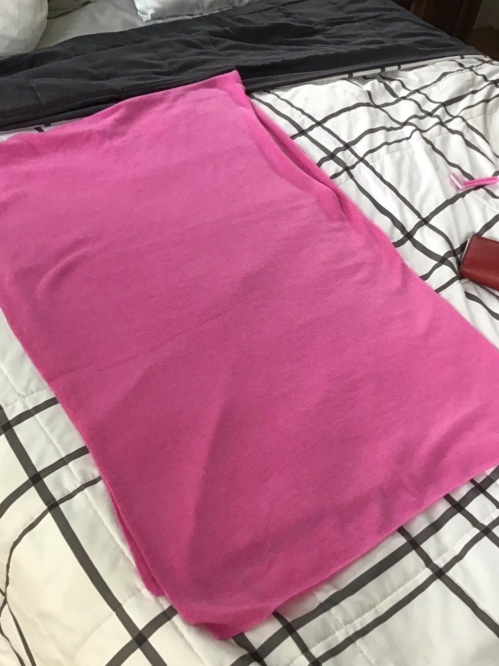 Women's Hot Pink Poncho Shrug
